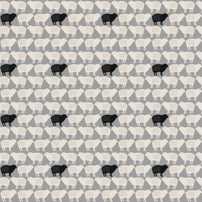 Sweet Sheep (Gray Grey small scale)