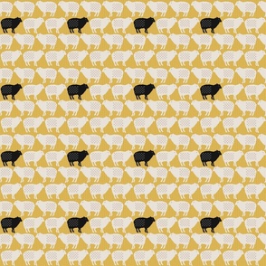 Sweet Sheep (Yellow small scale) 