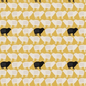 Sweet Sheep (Yellow) 