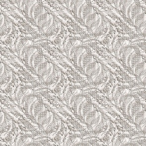 Flowing Textured Leaves Dramatic Elegant Classy Large Neutral Interior Monochromatic Warm Gray Blender Earth Tones Subtle Ivory White Beige E3DDD8 Dynamic Black Brown 29251A Subtle Modern Abstract Geometric