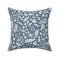 Enchanted Forest - blue - large