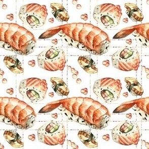 Sushi lover / Watercolour