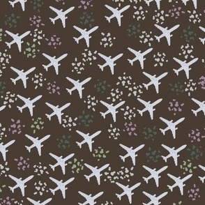 Taupe airplanes