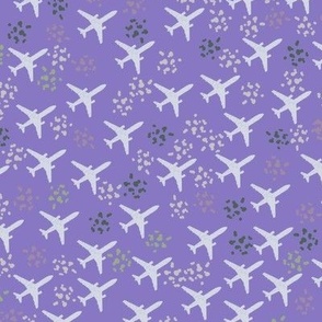 Ube violet airplanes