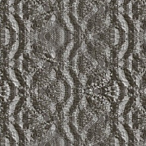 Flowing Textured Leaves and Circles Dramatic Elegant Classy Large Neutral Interior Monochromatic Warm Gray Blender Earth Tones Kendall Charcoal Gray 686662 Dynamic Black Brown 29251A Subtle Modern Abstract Geometric