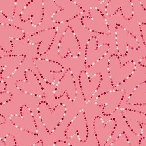 Dotted Hearts Pink