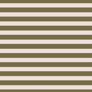 Valentine Stripes Olive Green