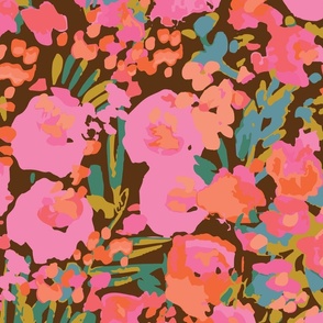 Bright Abstract Floral