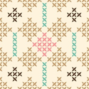 Sweet Scandi Cross Stitch / Large