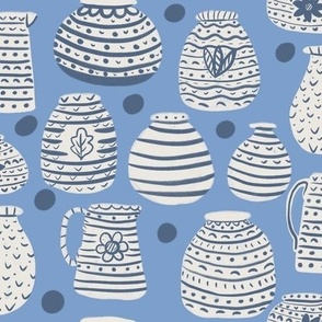 Patterned pottery