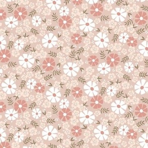 Pinwheel Floral - Blush Pink