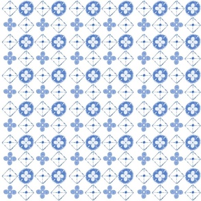 blue lv fabric