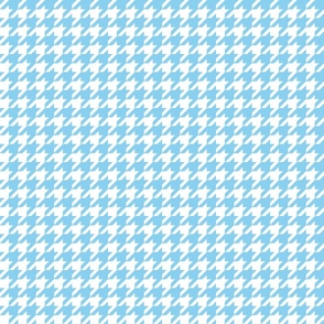 Houndstooth Baby Blue