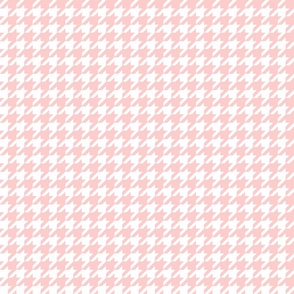 Houndstooth Baby Pink