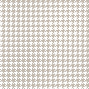 Houndstooth Light Taupe