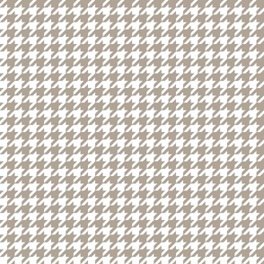 Houndstooth Tranquil Taupe Brown