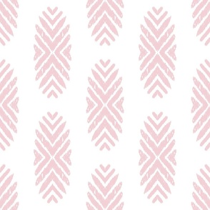 tribal ikat in fashion house pink - 18" fabric 