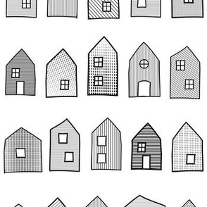 NEIGHBOURHOOD HOUSES // BLACK AND WHITE