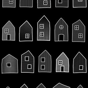 NEIGHBOURHOOD HOUSES // INVERSE ON BLACK