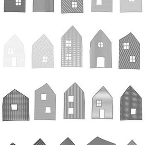 NEIGHBOURHOOD HOUSES // GRAYSCALE  INVERSE