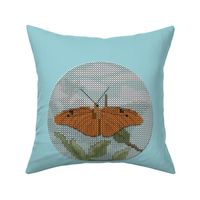 Cross Stitch Julia Butterfly for Pillow