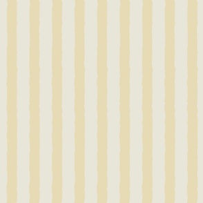 wide stripe yelow on white