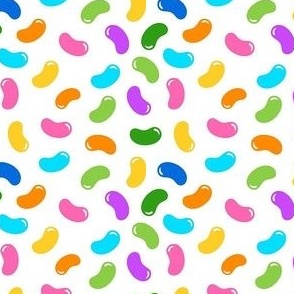 Small Scale Jelly Beans Coordinate for Bright Rainbow Easter Peeps