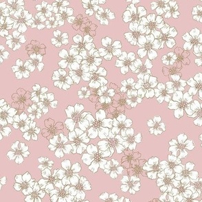 Blossom Floral Ditsy pink