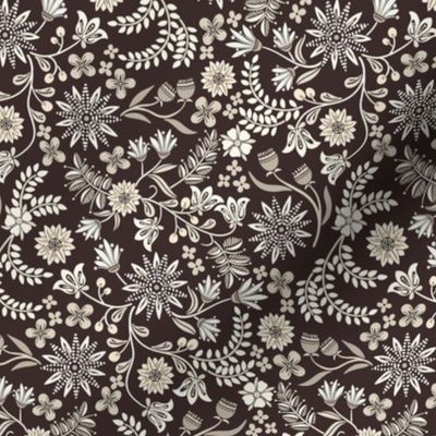 Dalarna Floral Wenge Small 