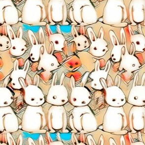 2023 Year of the Rabbit Abstract