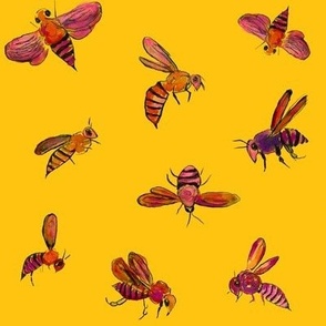 Bright Wasps // Golden Yellow 