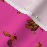 Bright Wasps // Magenta 