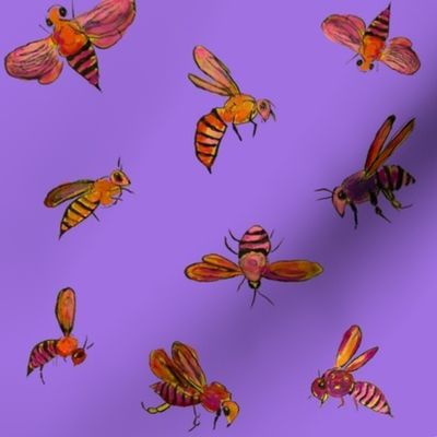 Bright Wasps // Lilac