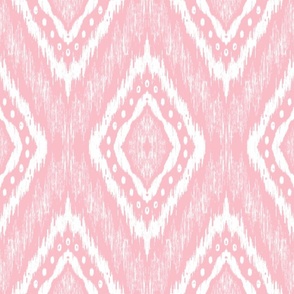 diamond ikat in  fashion pink