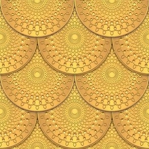 Gold Mandala Scales