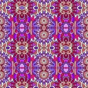 Flower Power Hour (a red and purple vertical stripe)