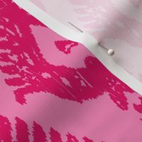 Classic Teardrop Ikat - magenta and pink