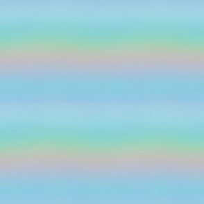 Gradient Ombre cruising vacation airbrush stripes horizontal Gentle blue ocean colours, baby blue, pale pink. Green