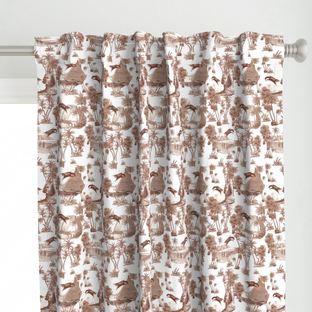 Giant flying squirrel attack toile-TAUPE