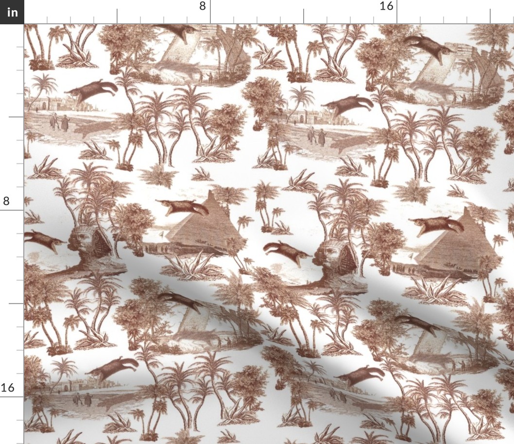 Giant flying squirrel attack toile-TAUPE