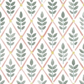 Poison Sumac Argyle Watercolor springgarden2023 Medium