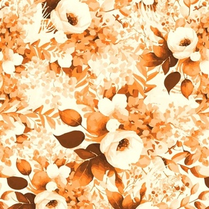 Delilah Floral Print in Russet: A Cozy Embrace of Warmth & Elegance