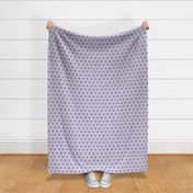 28 Geometric Stars- Japanese Hemp Leaves- Asanoha- Grape- Lavender- Purple on Off White Background- Petal Solids Coordinate- Small