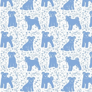 Pumi Pattern - Baby Blue