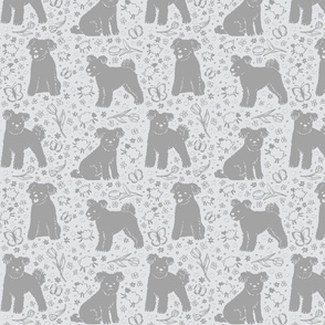 Pumi Pattern - Neutral Gray