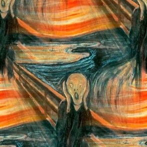 1893 "The Scream" by Munch - Original Colors