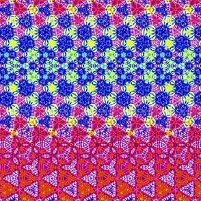 Abstract Morphing Colorful Pattern