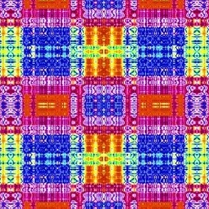 Abstract Colorful Weave