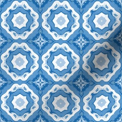 Elegant Baby Boy Nursery Pastel blue white ice geometric trendy home nursery 163