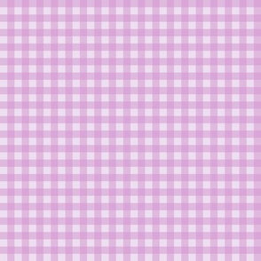 Gingham Check Lilac
